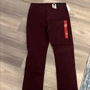Express Deep Burgundy Jeans